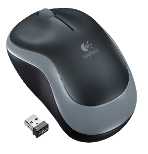 Logitech Wireless Mouse M185 - Swift Gray